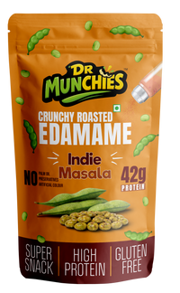 Crunchy Roasted Edamame - Indie Masala
