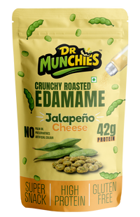 Crunchy Roasted Edamame - Jalapeño Cheese