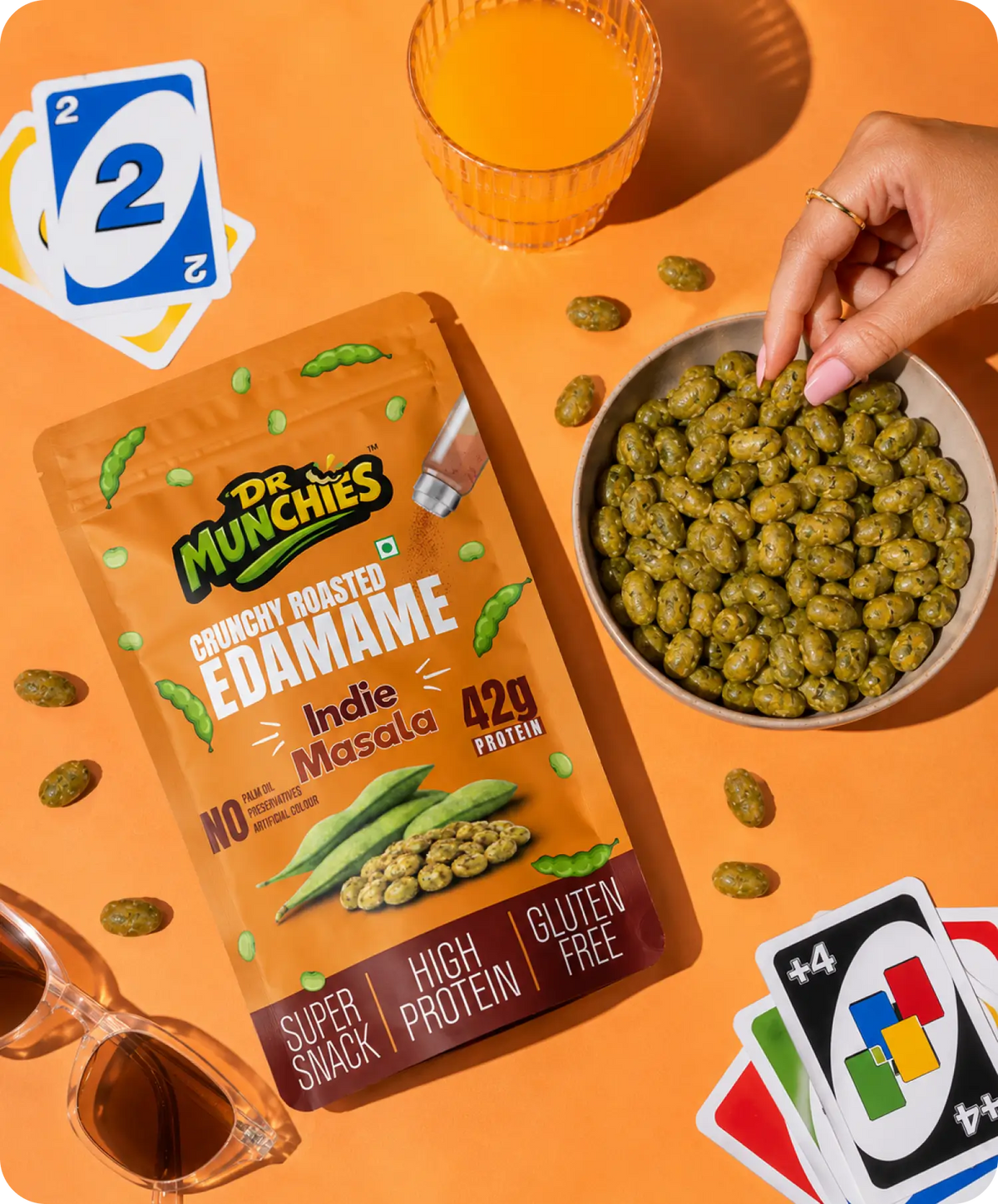 Crunchy Roasted Edamame - Indie Masala image 10
