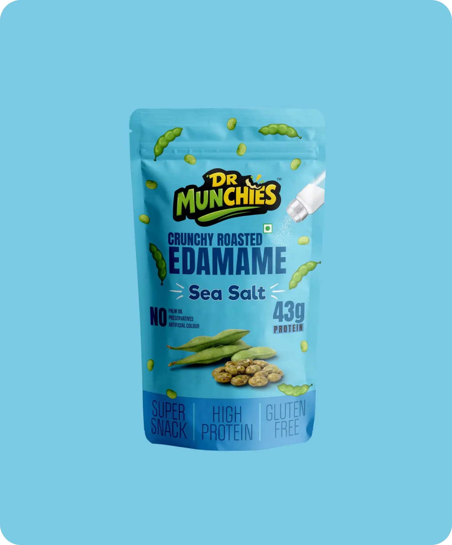 Crunchy Roasted Edamame - Sea Salt