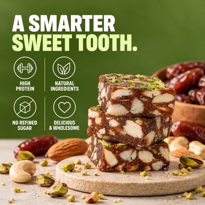 Dr Munchies Date Bites | 23g Protein | No Refined Sugar | Dates & Nuts | 200g