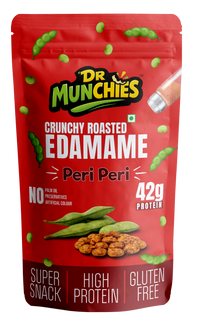Crunchy Roasted Edamame - Peri Peri