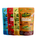 Dr Munchies Crunchy Roasted Edamame – The Variety Pack | Mix | High-Protein Snack