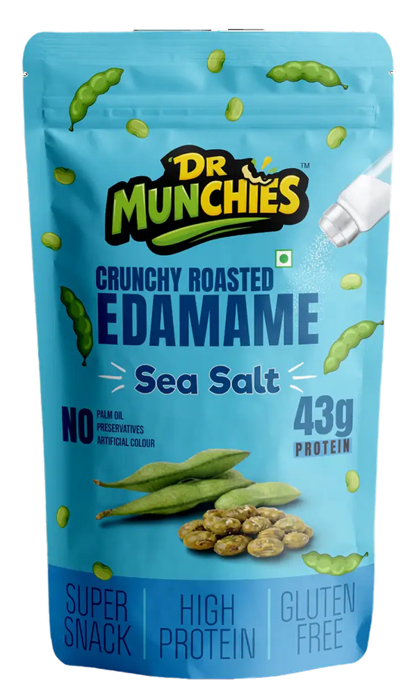 Crunchy Roasted Edamame - Sea Salt